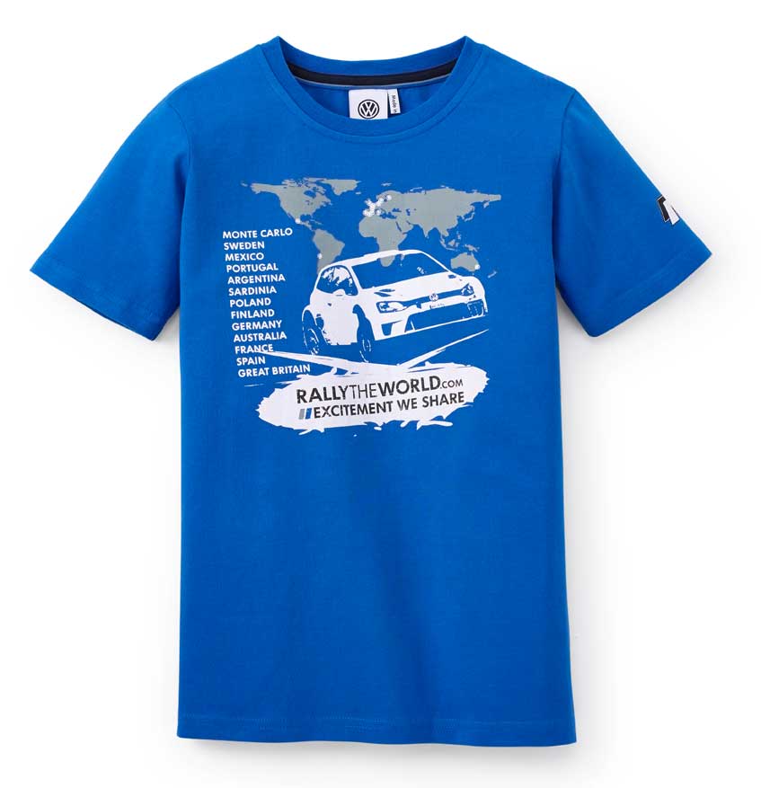 VW Motorsport Childs TShirt Performance Clothing
