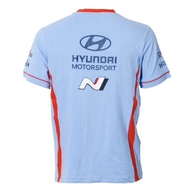 Hyundai Motorsport Replica TShirt Men Performance Clothing